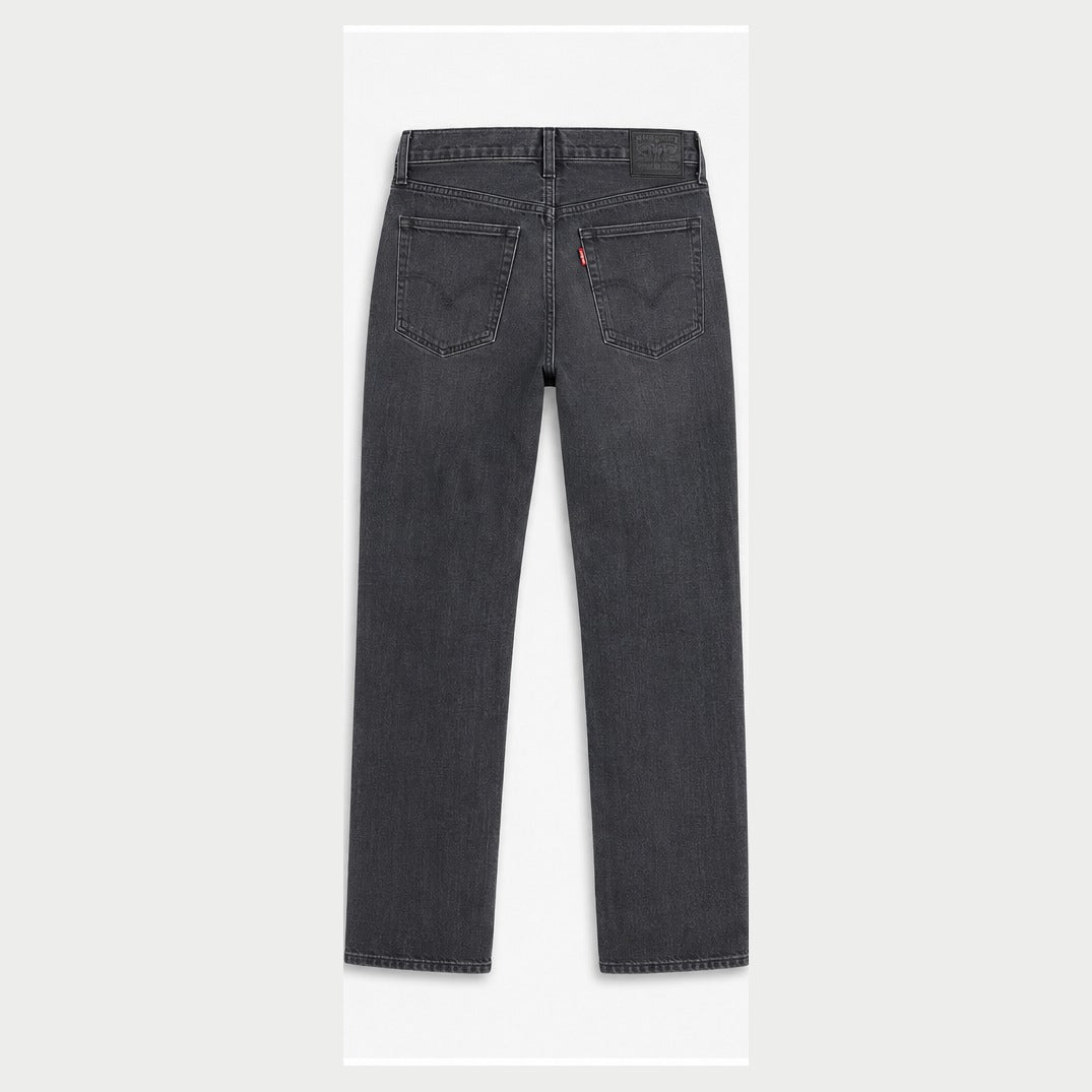 Levi's '70s High Slim Straight charcoal black size 34, back view