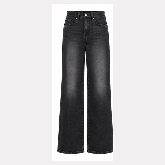 Levi's Mile High Wide Leg black size 28, front view