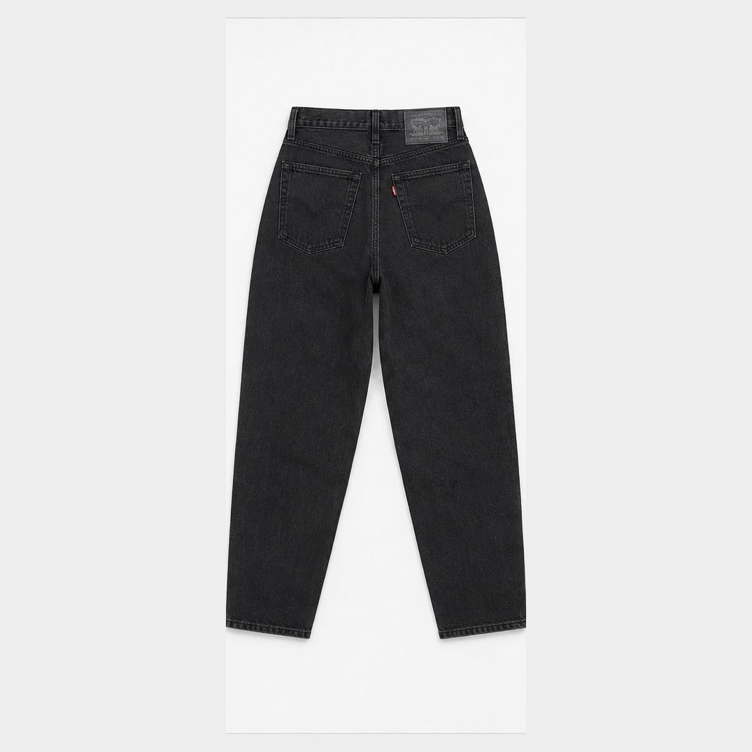 Levi's Wedgie Bootcut charcoal black size 26, back view