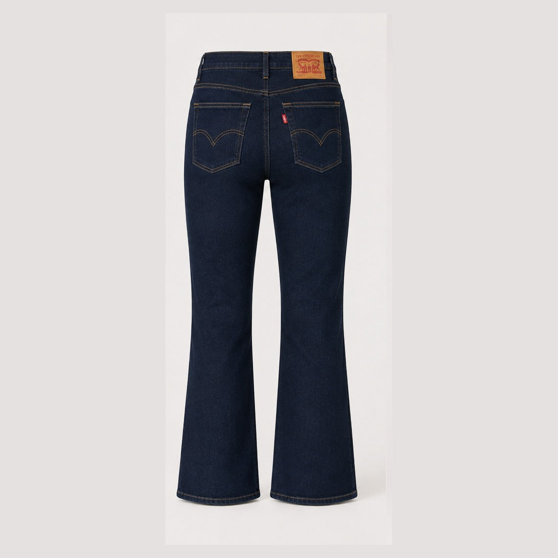 Levi's 726 Flare dark indigo size 27, back view