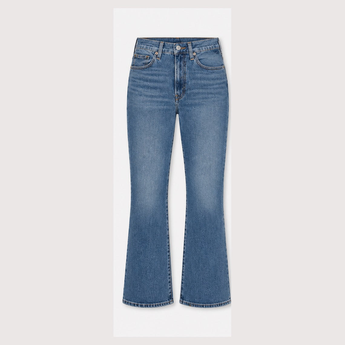 Levi's 726 Flare light blue size 26, front view
