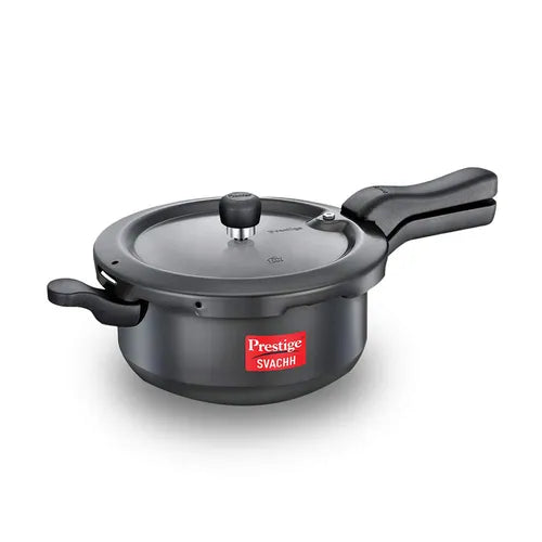 Prestige 3.5L Hard Anodised Pressure Cooker Black