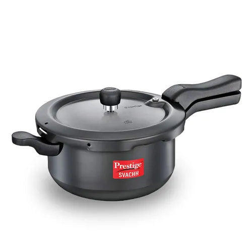 Prestige 5L Hard Anodised Pressure Cooker Black