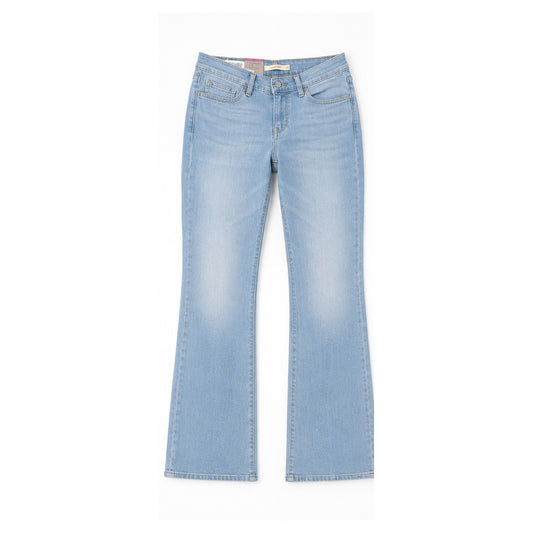 Levi's 715 Bootcut light blue size 27, front flat lay