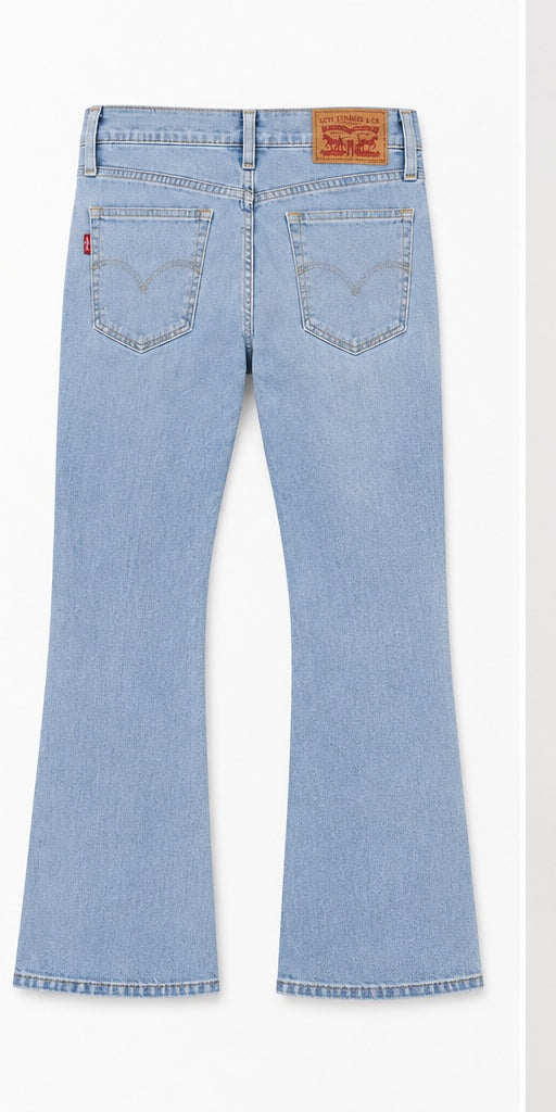 Levi's 726 Flare Women's Jeans Light Wash Size 28 – back view