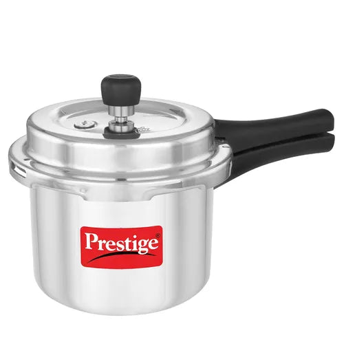 Prestige 3L Aluminium Pressure Cooker Silver