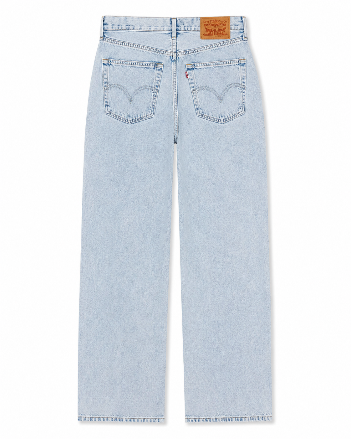 Levi's High Loose Women's Jeans Light Wash Size 32 – back view