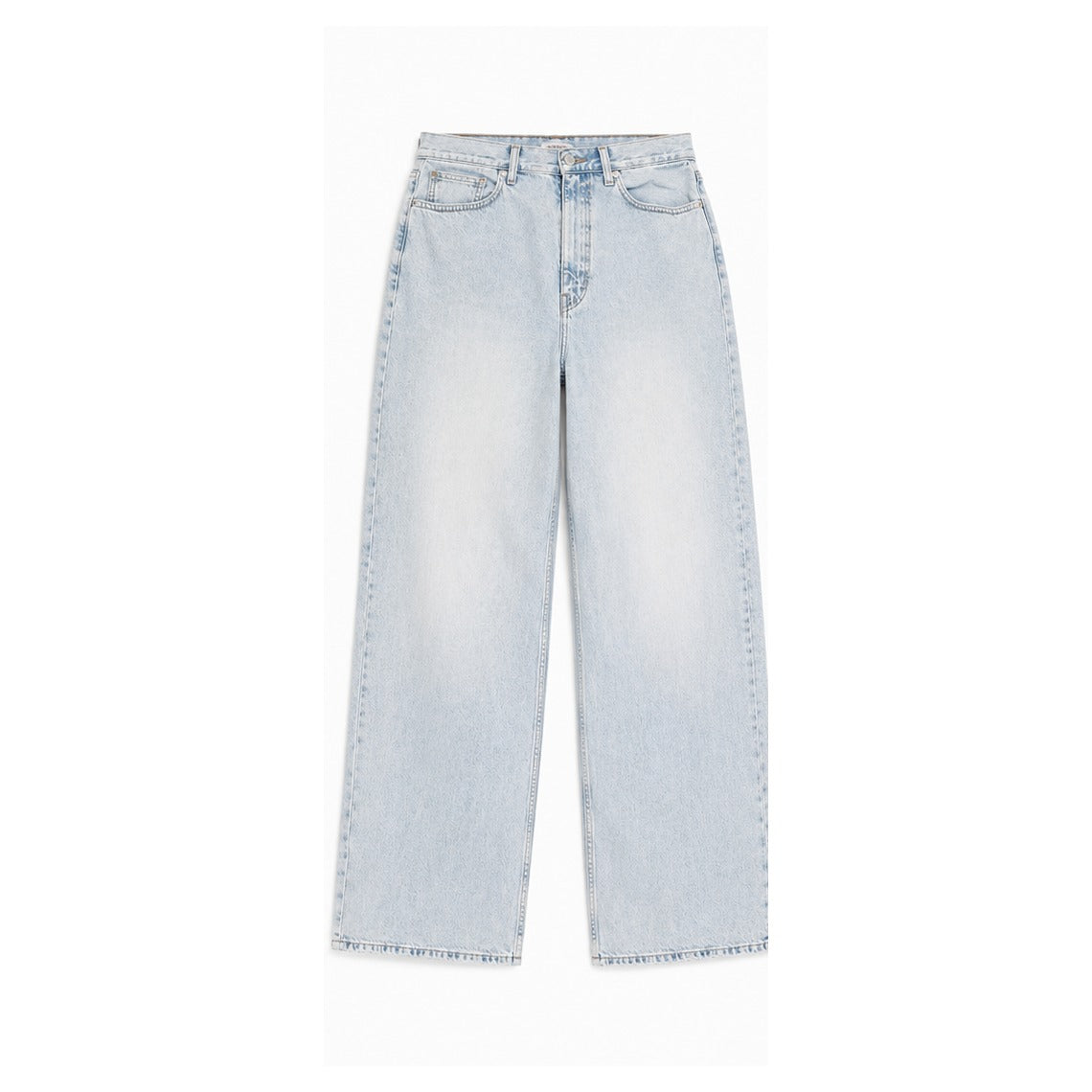 Levi's High Loose light blue acid wash size 32, front flat lay