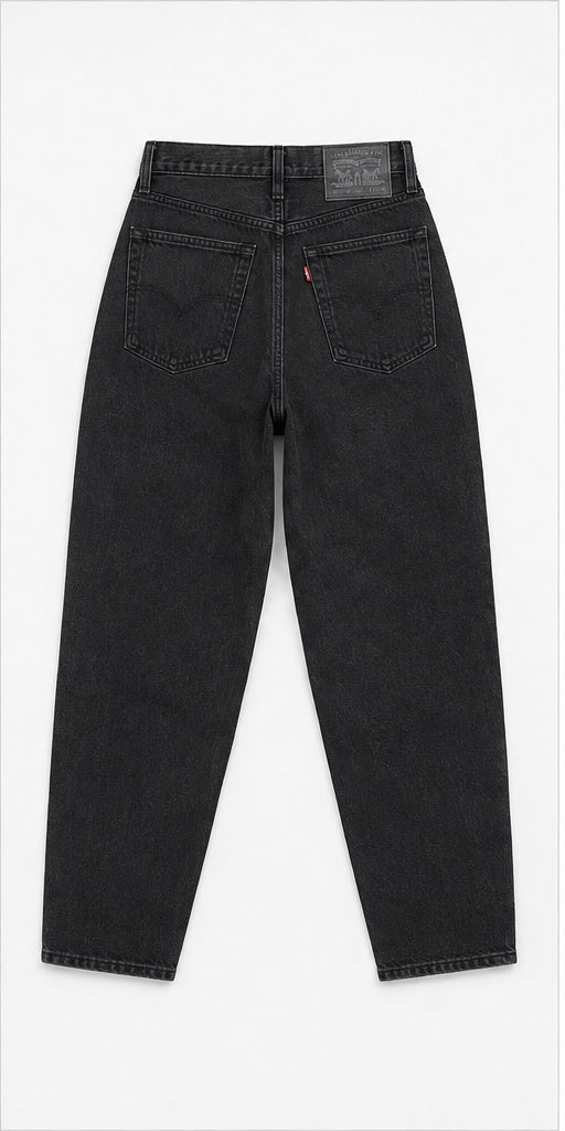 Levi's High Loose Taper Women's Jeans Black Size 28 – back view