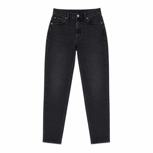 Levi's 312 Shaping Slim black wash size 28, front flat lay