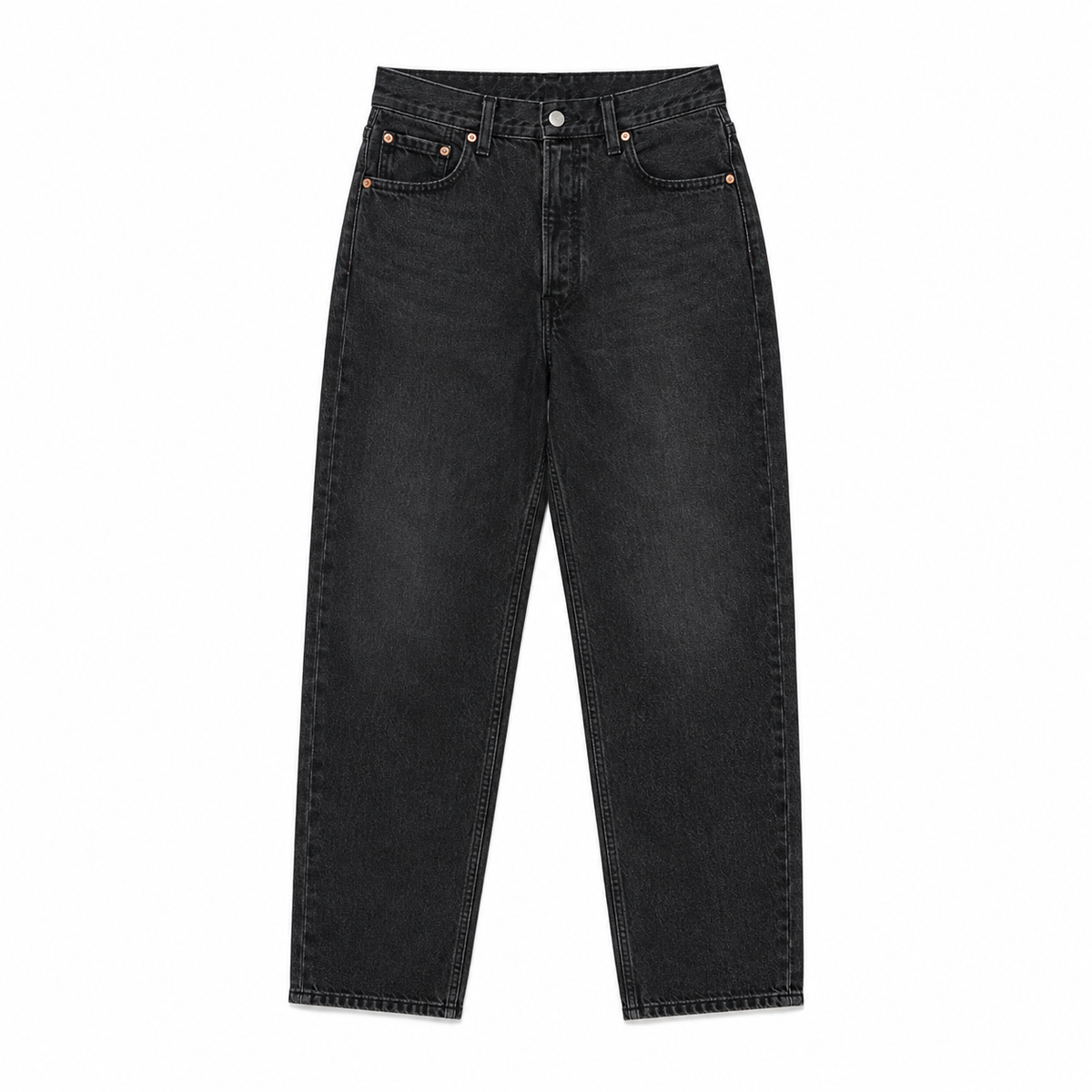 Levi's '94 Baggy black wash size 28, front flat lay