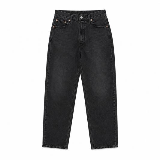 Levi's '94 Baggy black wash size 28, front flat lay