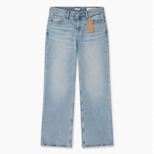 Levi's Low Loose Women's Jeans Light Blue Size 25 – front flat lay