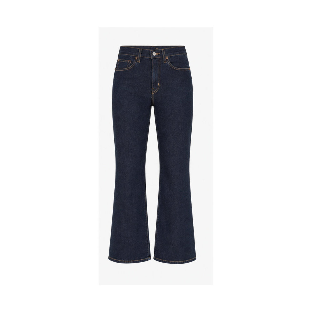 Levi's Mile High Wide Leg dark navy size 12, front flat lay