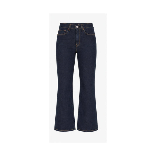 Levi's Mile High Wide Leg dark navy size 12, front flat lay
