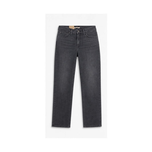 Levi's Ribcage Bell black size 30, front flat lay