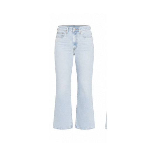 Levi's Ribcage Bootcut Cropped light blue size 32, front flat lay