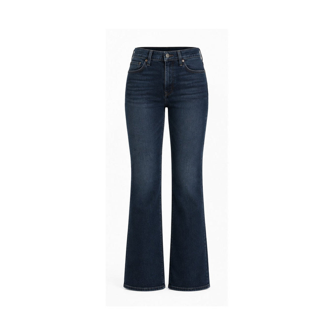 Levi's Straight Fit dark wash size 28, front flat lay