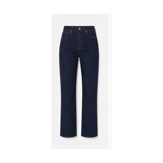 Levi's Wedgie Straight dark navy size 28, front flat lay